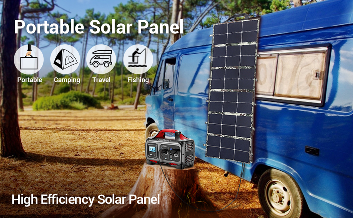 paneles solares portátiles