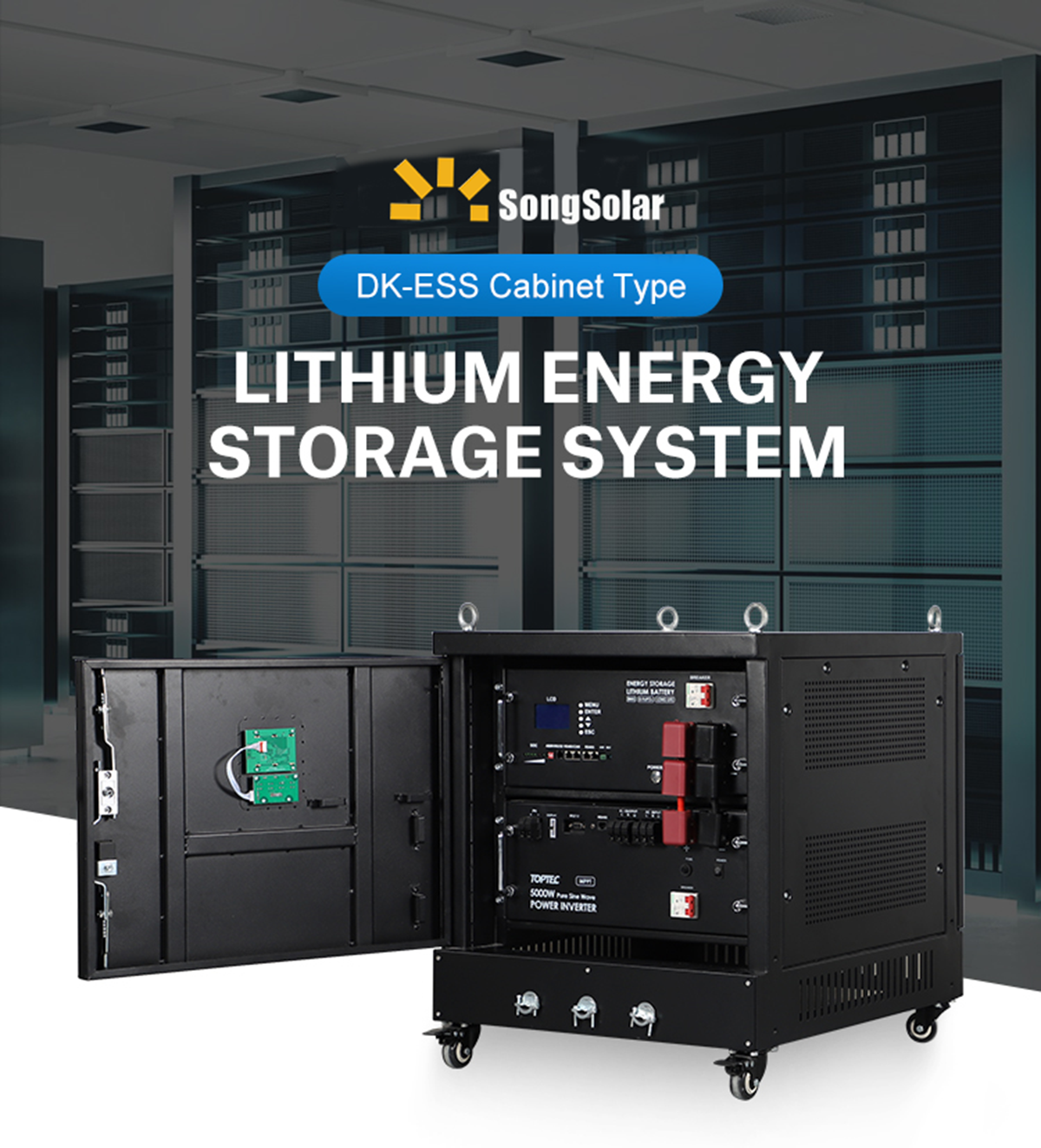 Stacked Energy Storage Lithium Battery1